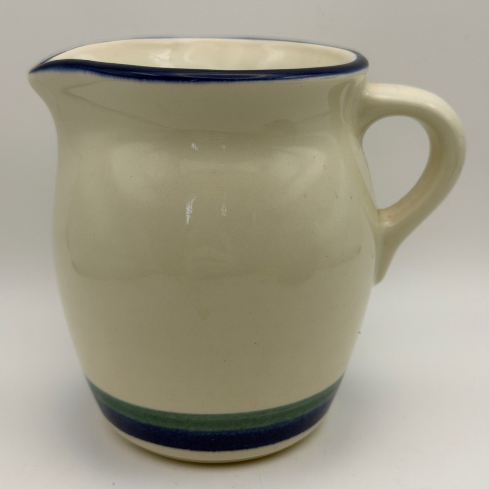 Pfaltzgraff Northwinds Creamer Pitcher Farmhouse Cottage Stoneware USA 4.5" - Picture 3 of 8